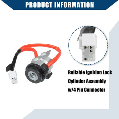 Ignition Switch Cylinder & Front Door Lock Cylinder w/ Keys for Hyundai IX35 (2015)