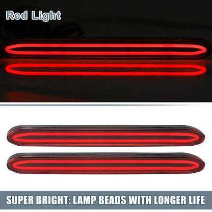 Rear Bumper Reflector Light for Honda Odyssey (2007-2013) - Red 2 x Lights