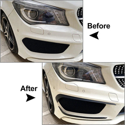 Front Bumper Lip Splitter Spoiler for Mercedes Benz CLA C117 (2013-2015)