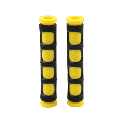 Yellow Rubber Handle Brake Grip Sleeves for Universal Motorcycle