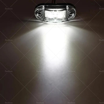 LED Side Marker Clearance Lights for Trailer Truck RV 12/24V