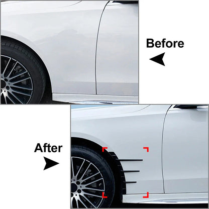 Gloss Front Rear Side Wheel Eyebrows Spoiler for Benz C-Class (2022-2024)