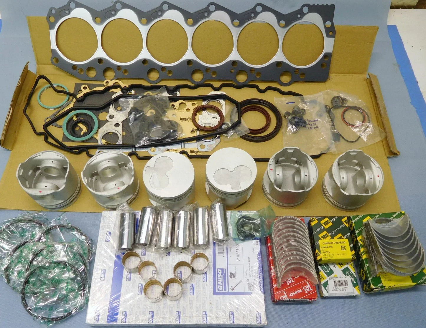 Full Engine Rebuild Kit for Land Cruiser HZJ105 1HZ 4.2 Diesel (1998-2006)