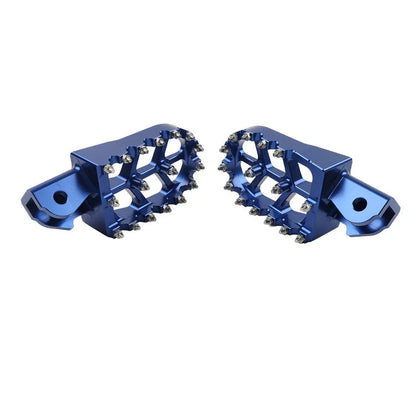 Blue Foot Pegs for Sur Ron S/X & Honda CRF 150F 230F (2003-2019)