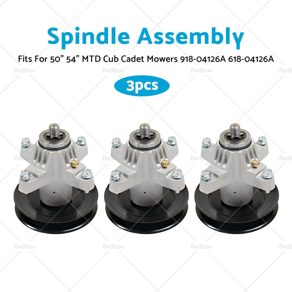 3 x Spindle Assembly for MTD Cub Cadet 50" 54" Mowers