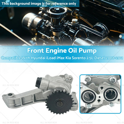 Engine Oil Pump for Hyundai iLoad, iMax, Kia Sorento 2.5L Diesel (2008-2020)