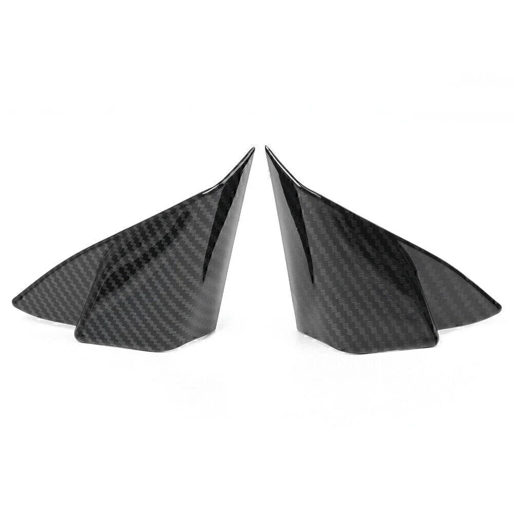 Carbon Fiber Interior Front Triangle Frame Covers for Toyota Camry (2018-2023)