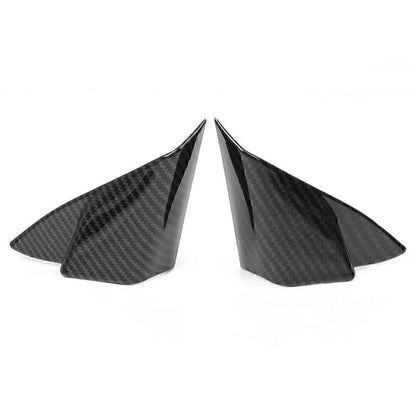 Carbon Fiber Interior Front Triangle Frame Covers for Toyota Camry (2018-2023)