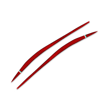 Headlight Eyebrow Eyelids Covers for Alfa Romeo Giulia (2015-2024)
