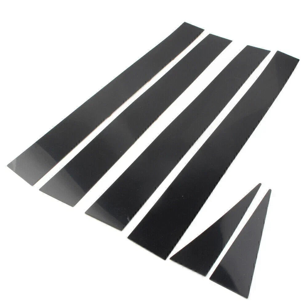 6 x Door Trim Covers for Toyota Sienna (2004-2010) Black