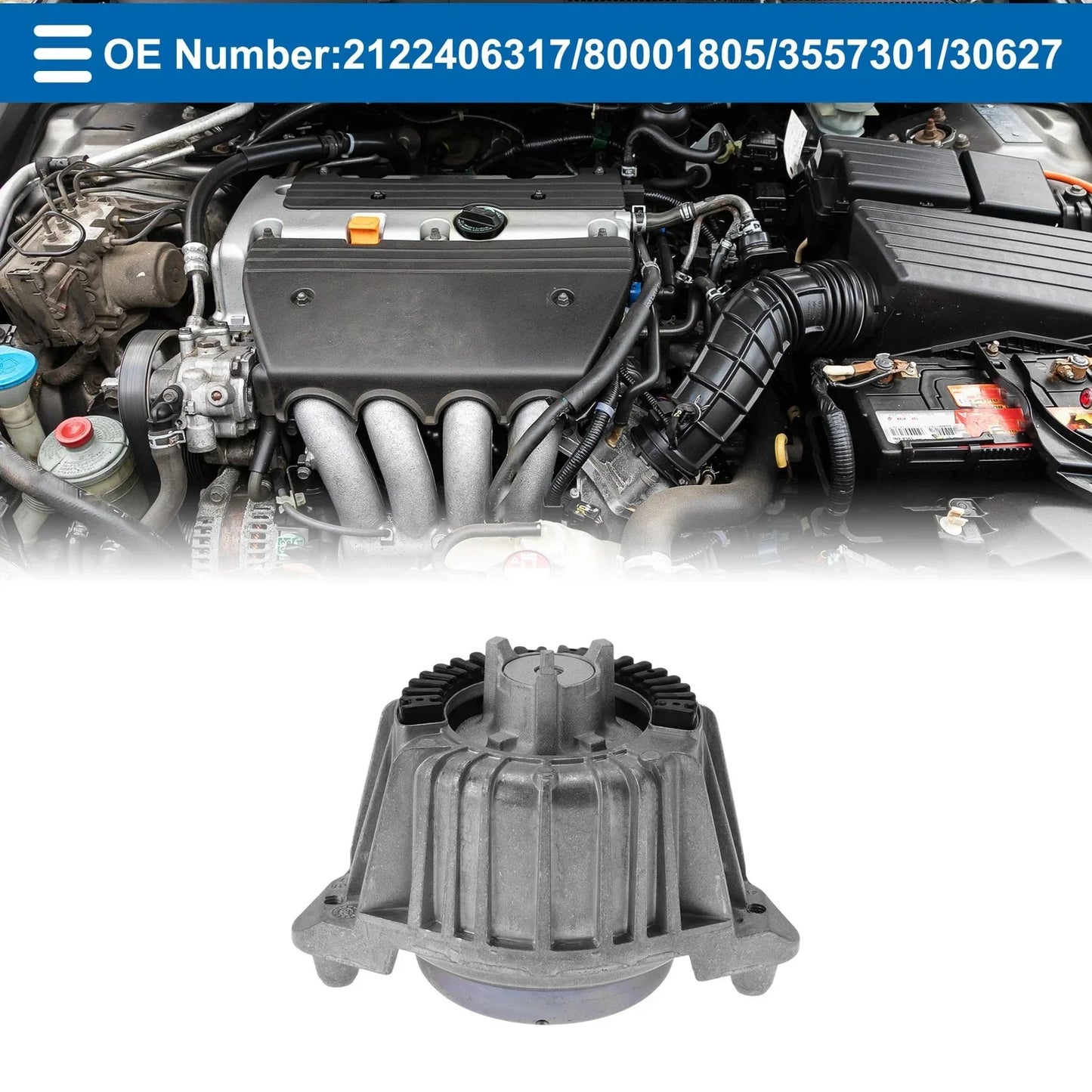 Engine Motor Mount for Mercedes-Benz C-Class 2007-2024