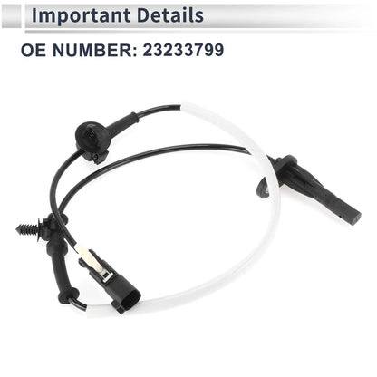 ABS Wheel Speed Sensor for Chevrolet Colorado (2015-2022) 1 x Rear Right