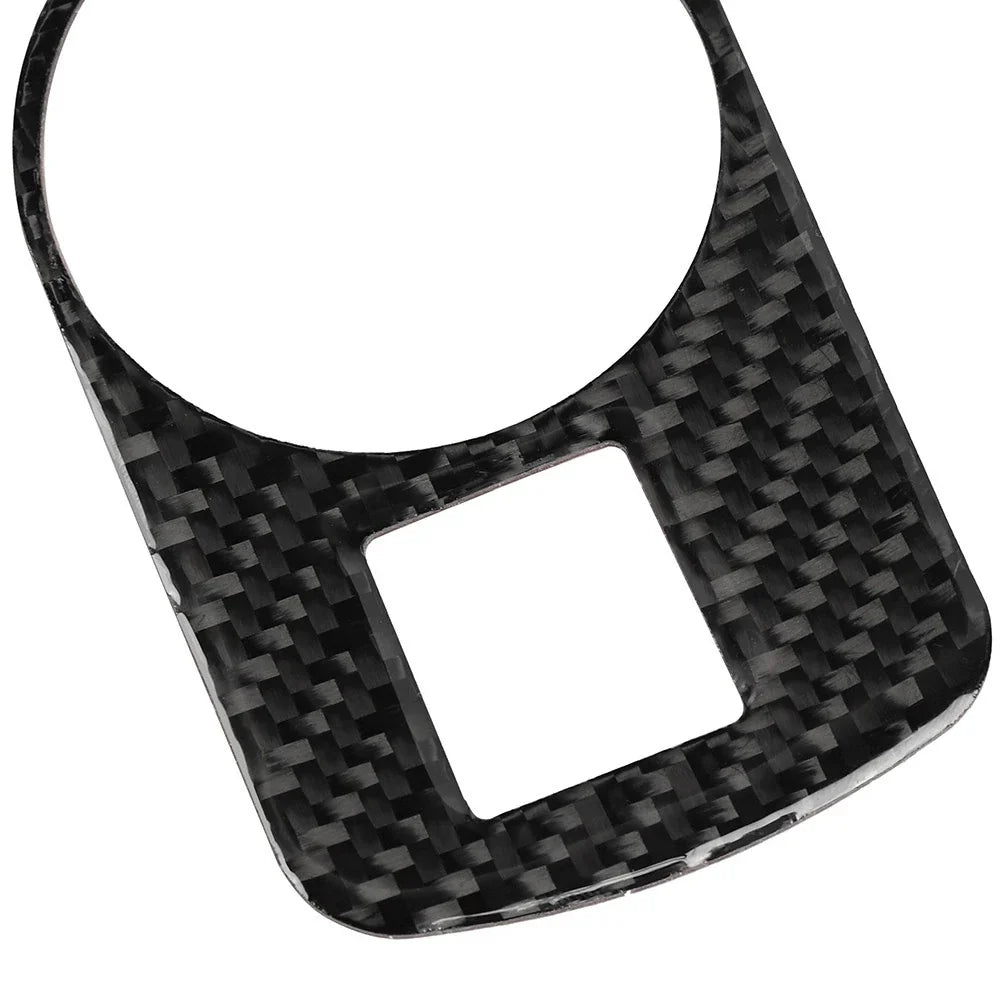 Headlight Switch Panel Cover Trim Carbon Black for Audi TT TTS TTRS (2008-14)