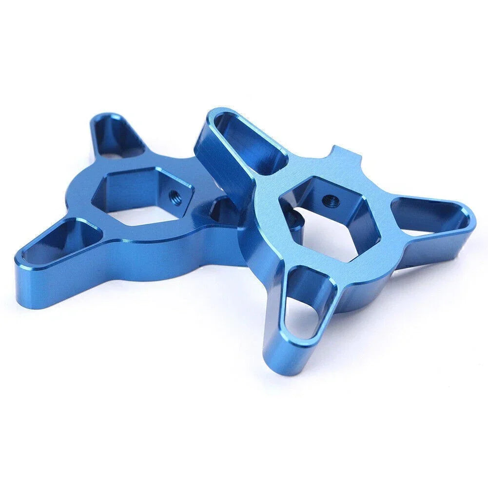 14mm CNC Aluminum Preload Adjusters for Universal Motorcycle - Blue