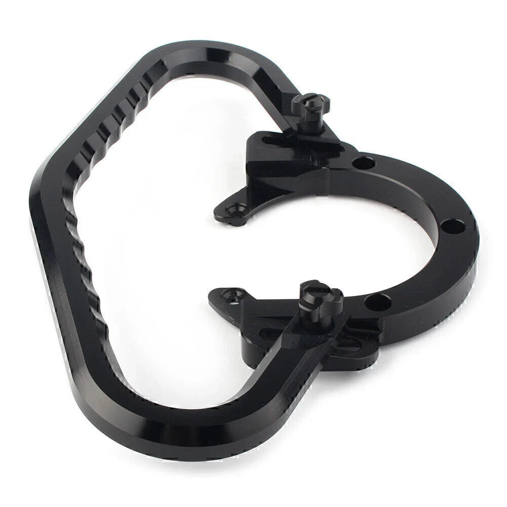Black Passenger Grab Bar Handle for Kawasaki Z750 Z800 (2007-2017)