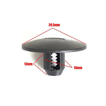 10Pcs Carpet Strap Clip Clamp for Renault Clio, Ford Fiesta, Escort