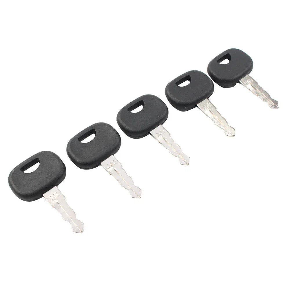 5 x Ignition Keys for Volvo Wheel Loader & John Deere Heavy Equipment