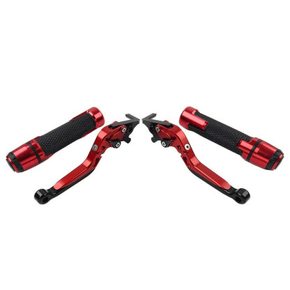 Folding Extendable Brake Clutch Lever Grip Set for Yamaha FJR XJR 1300 (2001-2006)