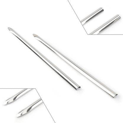 Silver Front Fender Spear Trim for Harley Touring Road King Softail Classic