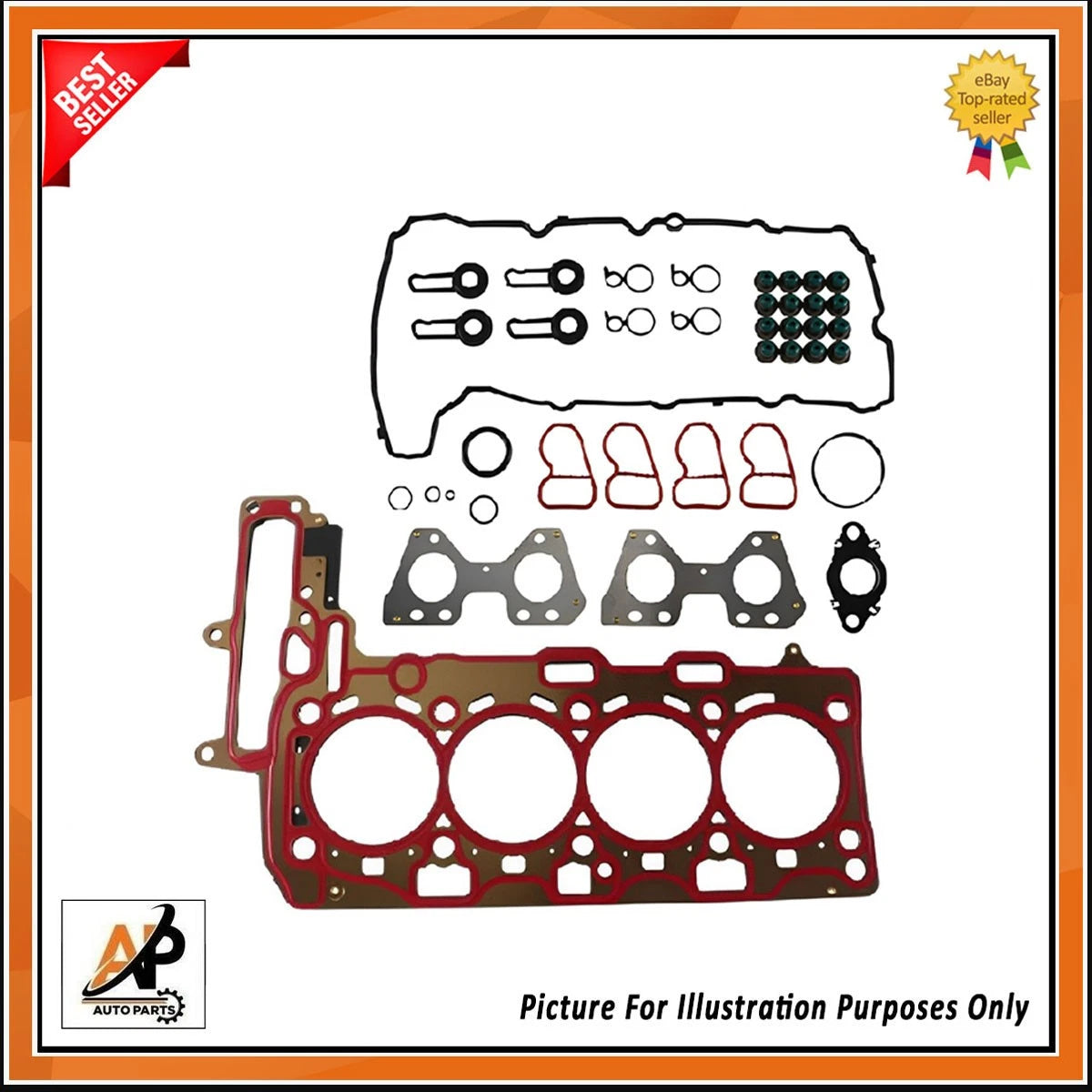 Cylinder Head Gasket & Head Bolt Set for BMW 2.0 B47 Diesel (2015–2018)
