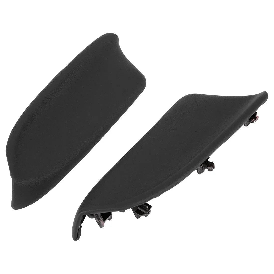 Front Car Door Panels Armrest Lid Handle Covers Black for Honda Accord (2008-2012)