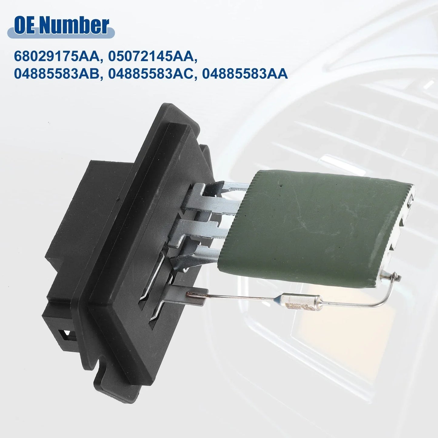 HVAC Blower Motor Resistor for Chrysler