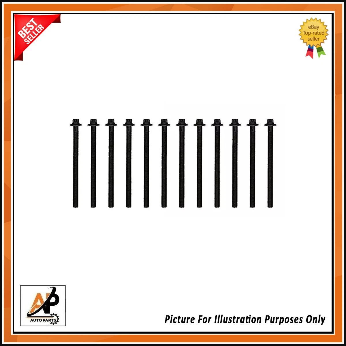 Engine Head Bolts Set for Chevrolet Cruze 1.4 Petrol (2011–2016)