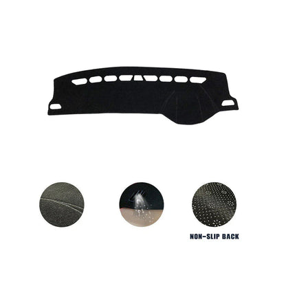 Non-Slip Dash Mat for SKODA OCTAVIA Mk3 2013-2020 Dashboard Cover Black