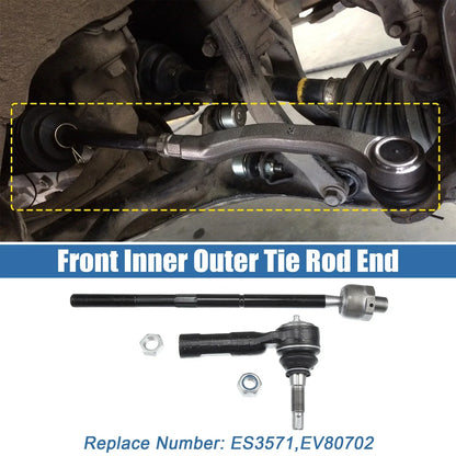 4 Pcs Tie Rod End Links for Dodge Challenger Charger (2011-2023)