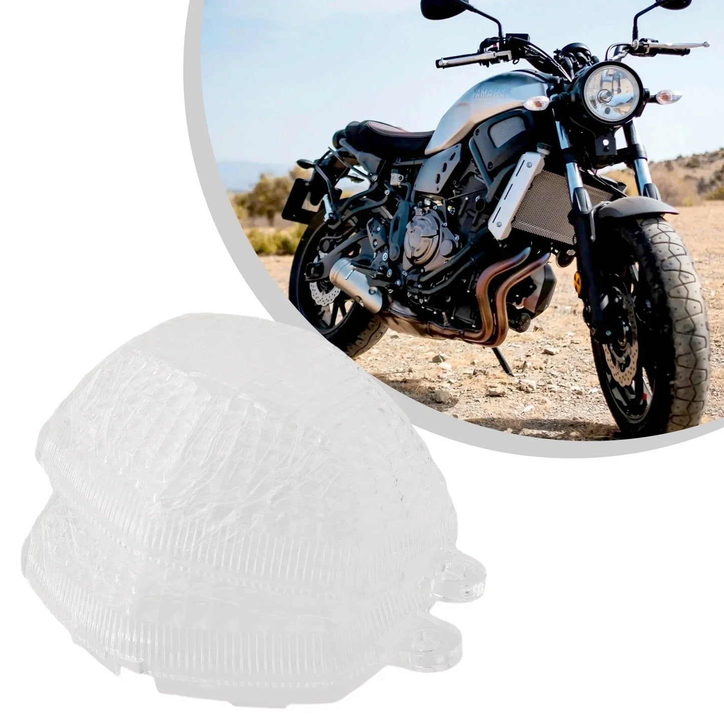 2 x Clear Turn Signal Indicator Light Lens for Suzuki SV650 (2003-2016)