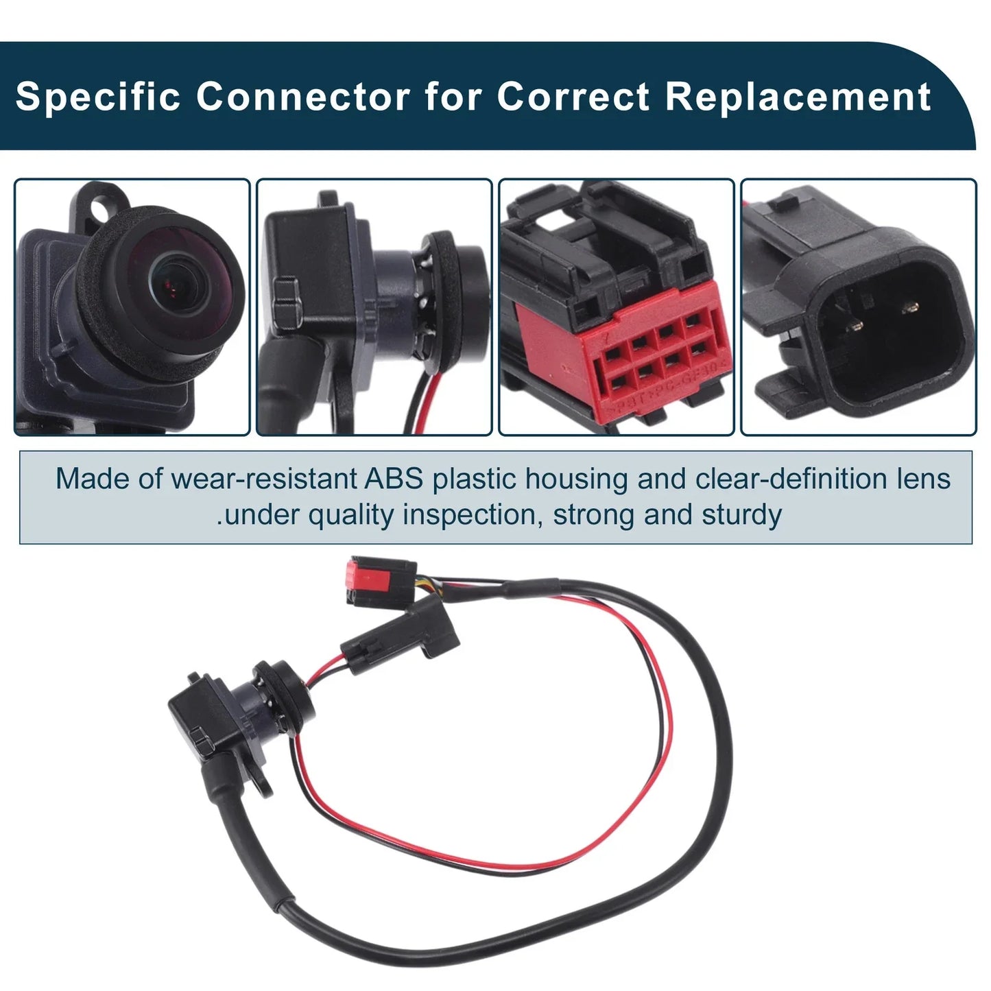 Rear View Backup Camera for Dodge Chrysler Grand Caravan (2008-2020)
