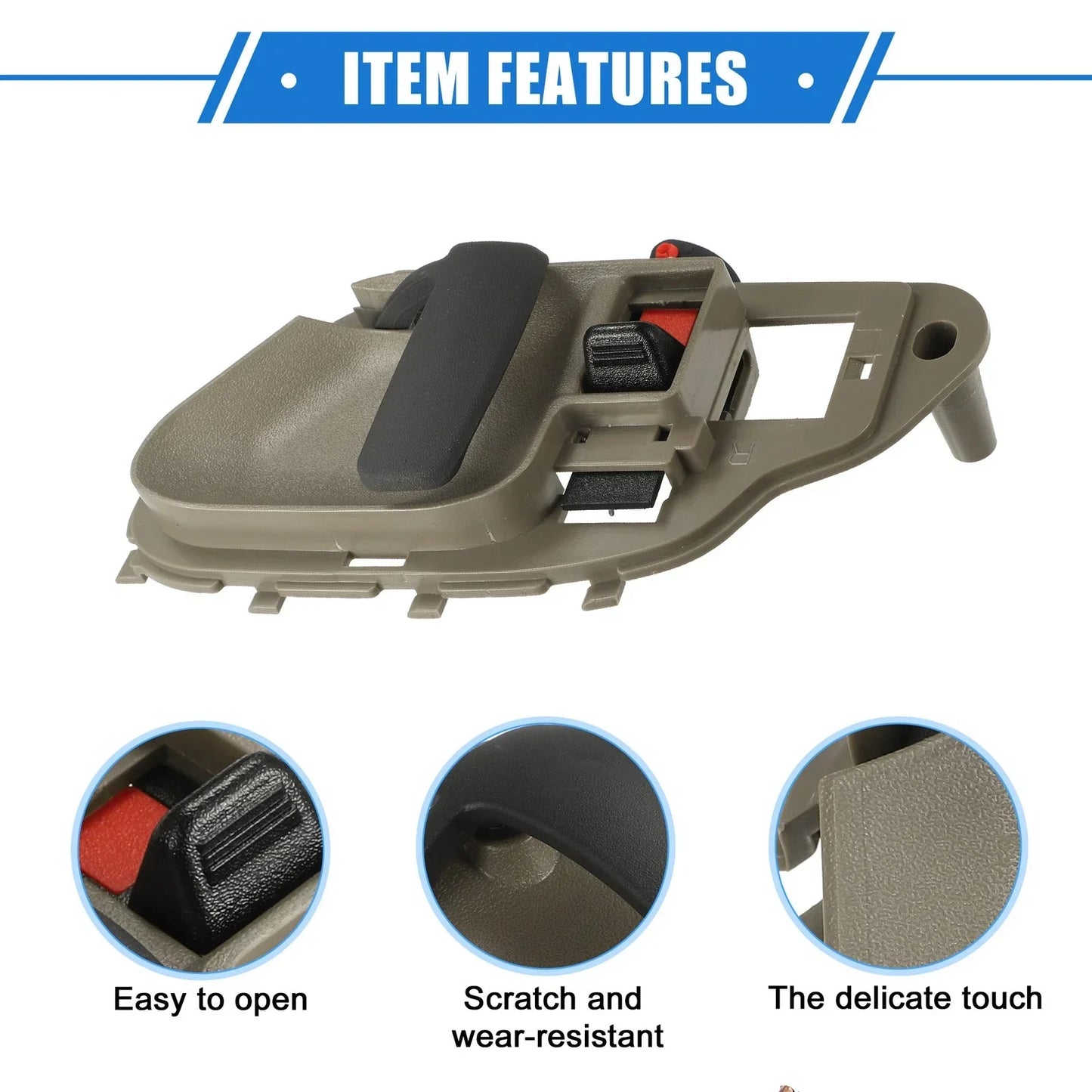Right Door Handle for Chevy Suburban C1500, GMC (1995-1999)