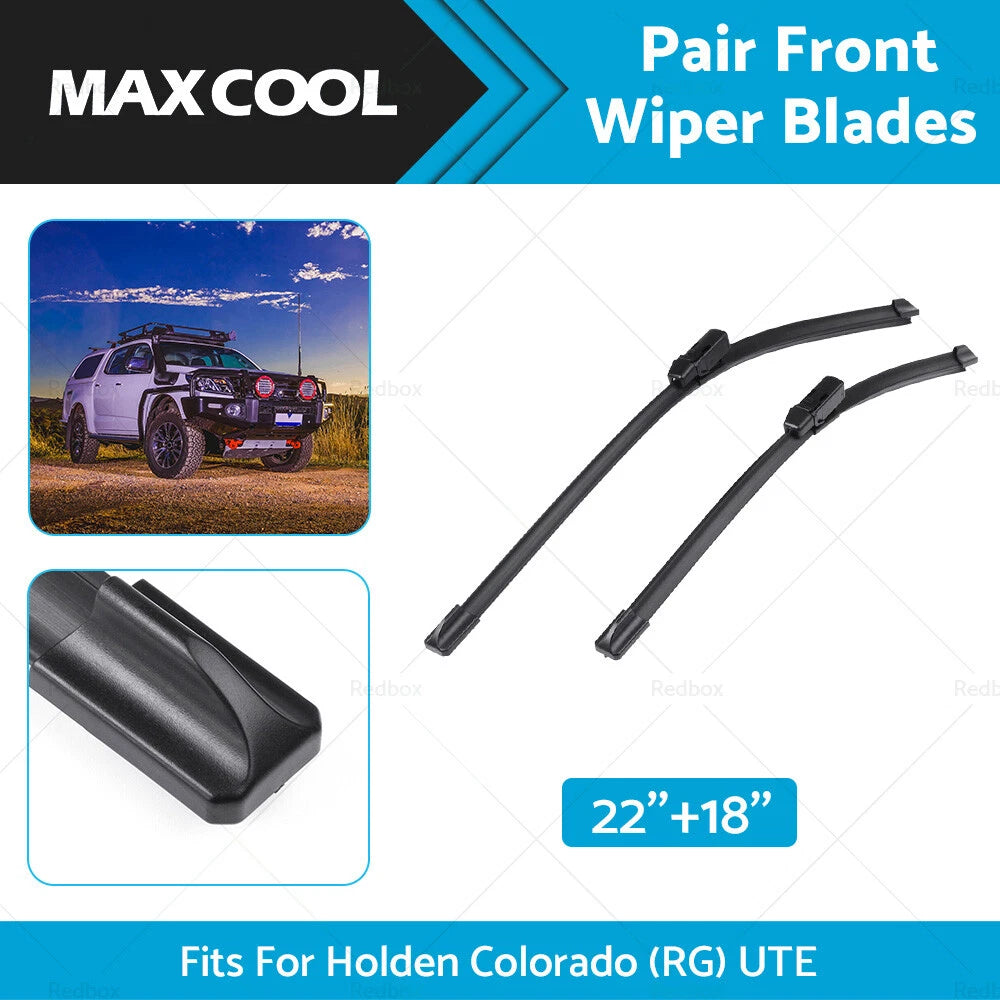 22" 18" Front Wiper Blades for Holden Colorado UTE (2012-2017)