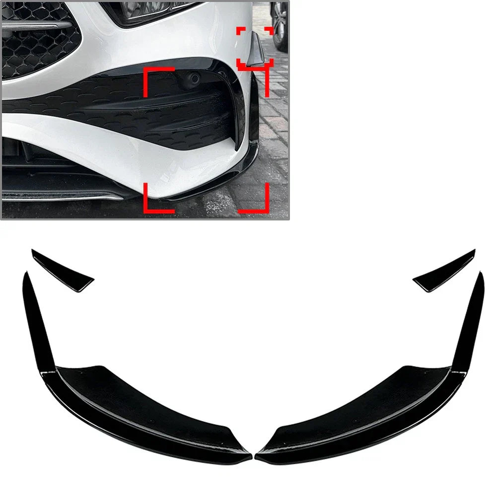 Front Bumper Lip Spoiler for Benz A Class W177 (2023)