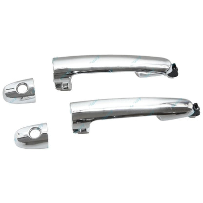 Chrome Front Door Handles LH+RH for Toyota Hilux GGN15 GGN25 KUN16 KUN26 TGN16