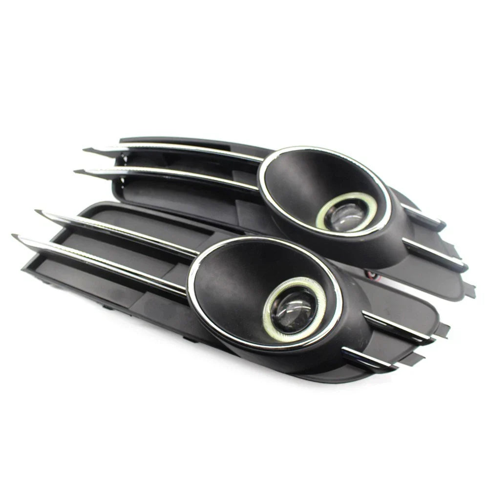 Lower Bumper Fog Light Grille Cover for Audi A6 C7 (2011-2015)