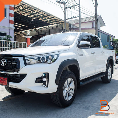 5" Matte Black Fender Flares for Toyota Hilux Ute (2018-2020)