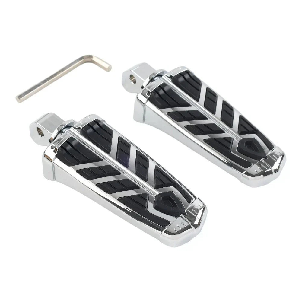 Chrome Rear Foot Pegs for Indian Scout, Scout Bobber (2015-2023)