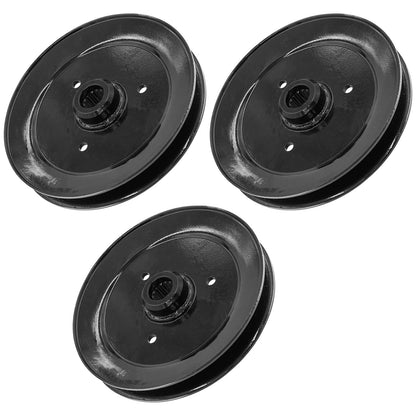 Deck Spindle Pulley Replacement for Exmark Lazer Z LZAS20 LZE730 (2000–2000)