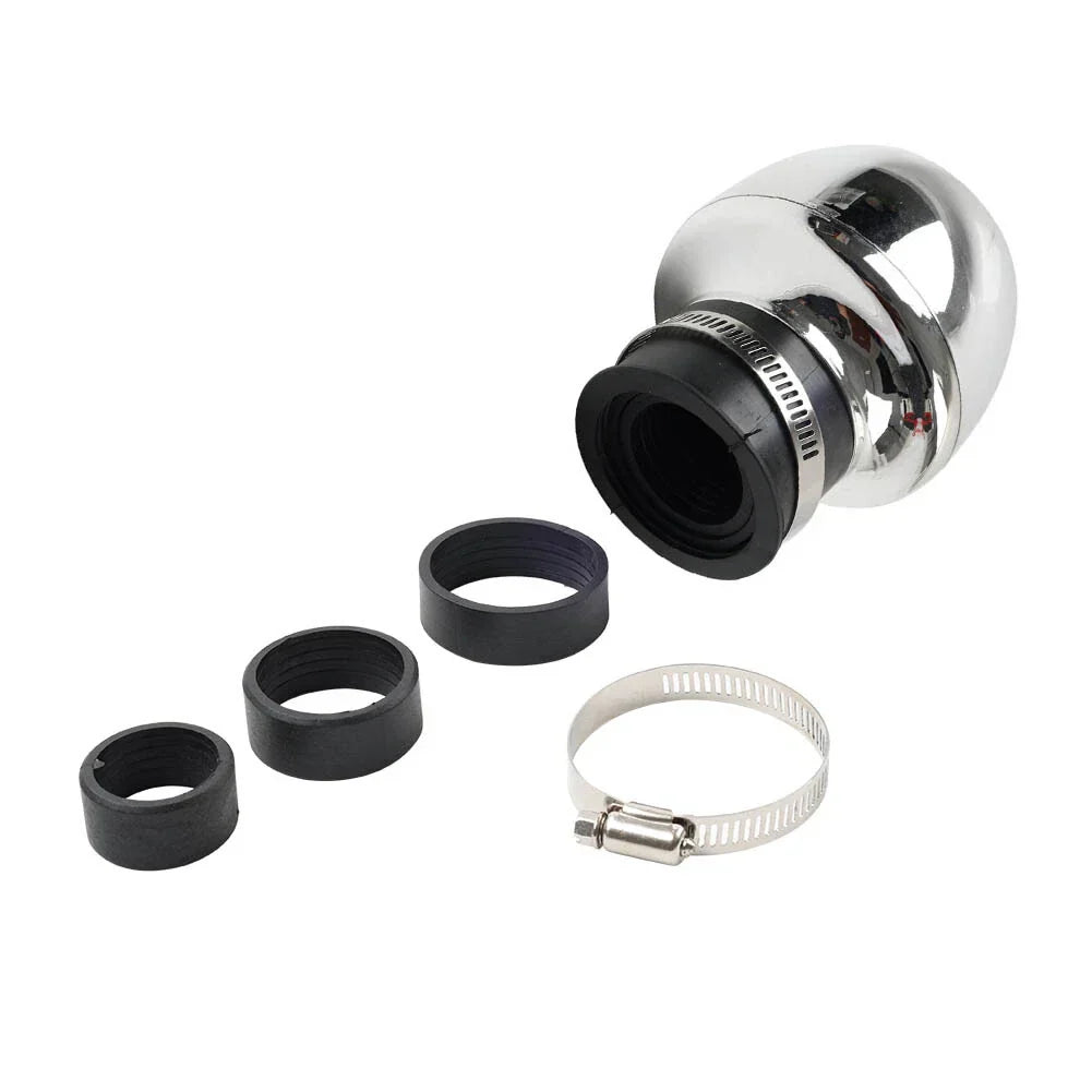 28MM 35MM 42MM 48MM Air Filter for ATV Pit Dirt Bike Quad Silver