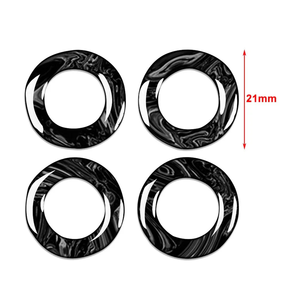 Interior Door Lock Pin Cover Trim for Benz C E GLC W205 W21253 (15-21)
