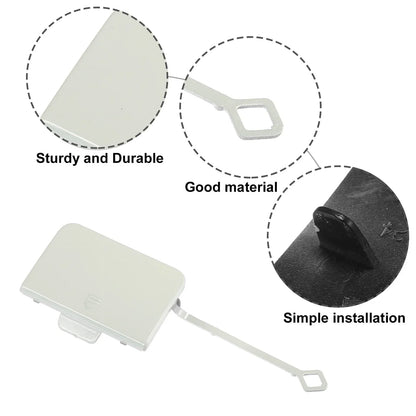 Front Right Bumper Tow Eye Hook Cover for Mercedes-Benz C 350 (2012-2015)