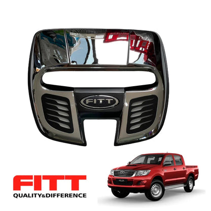 LED Hood Scoop Bonnet Cover Trim for Toyota Hilux, Fortuner (2012-2014)