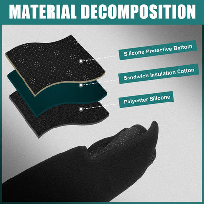 Black Polyester Non-Slip Dashboard Cover for LEXUS GS (2006-2011)