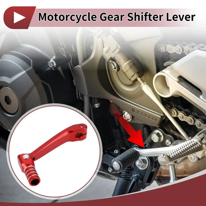 Folding Motorcycle Gear Shifter Lever for Honda CRF150F (2003-2017) Red
