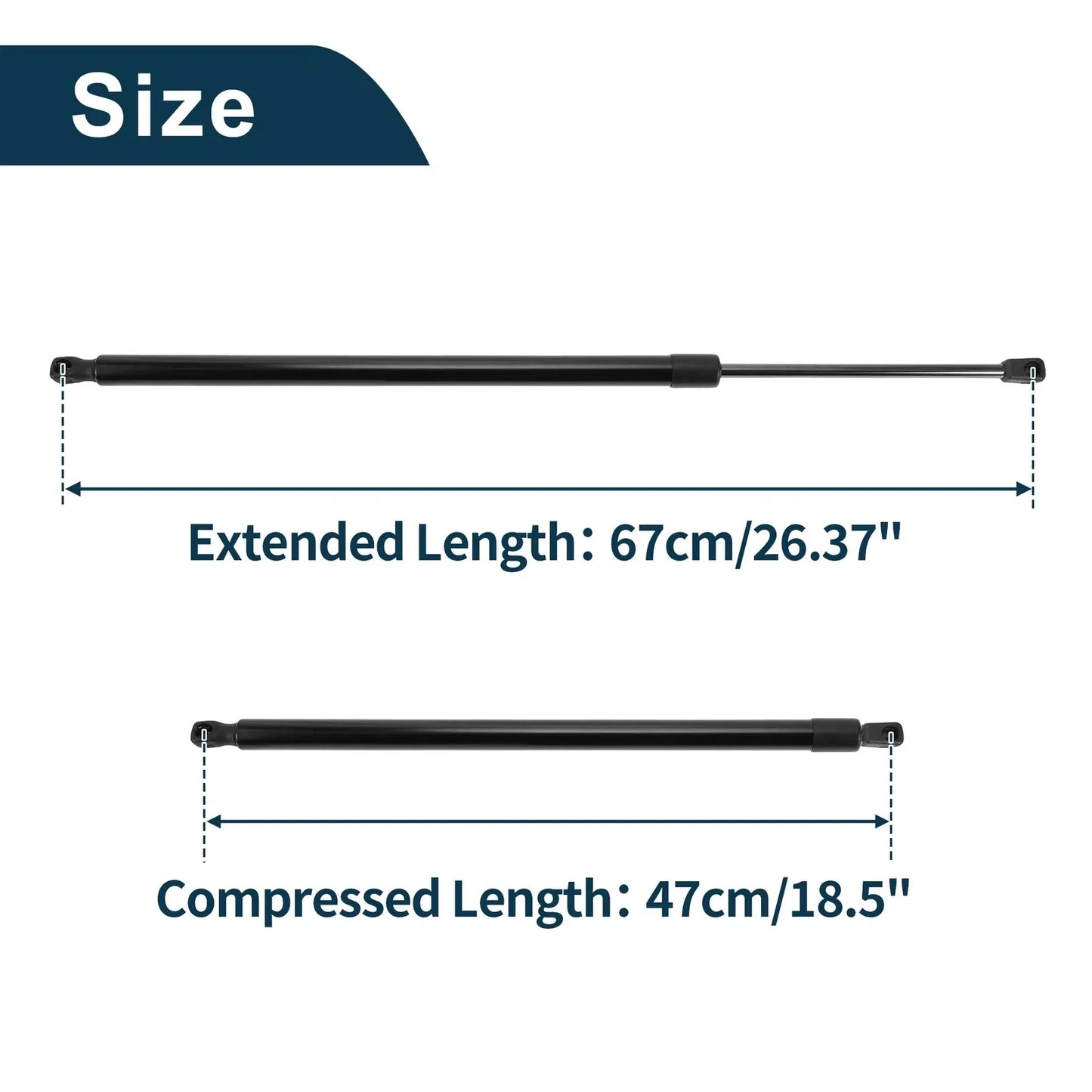 Rear Gate Lift Supports for Chrysler Town & Country (2008-2016)