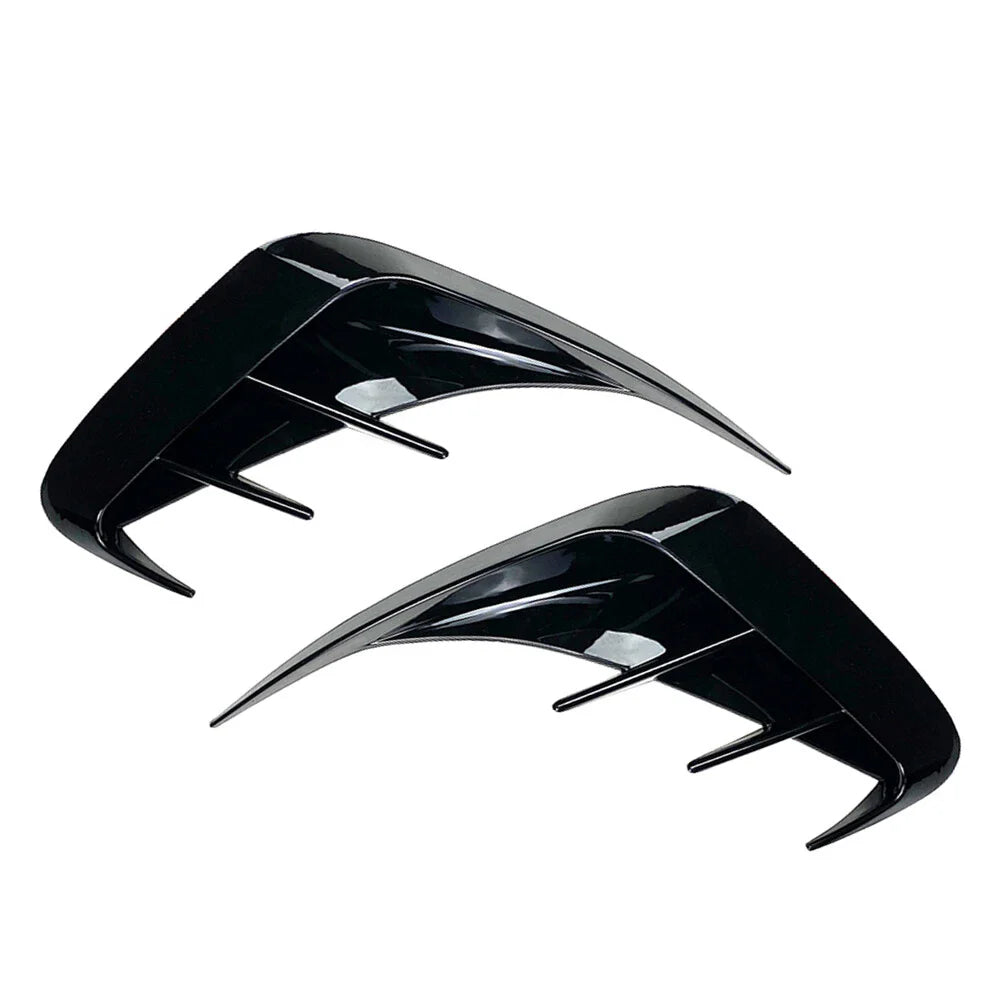 Rear Bumper Canards Lip Splitter Fins for BMW 3 Series G20 M-Sport (2019-2021)