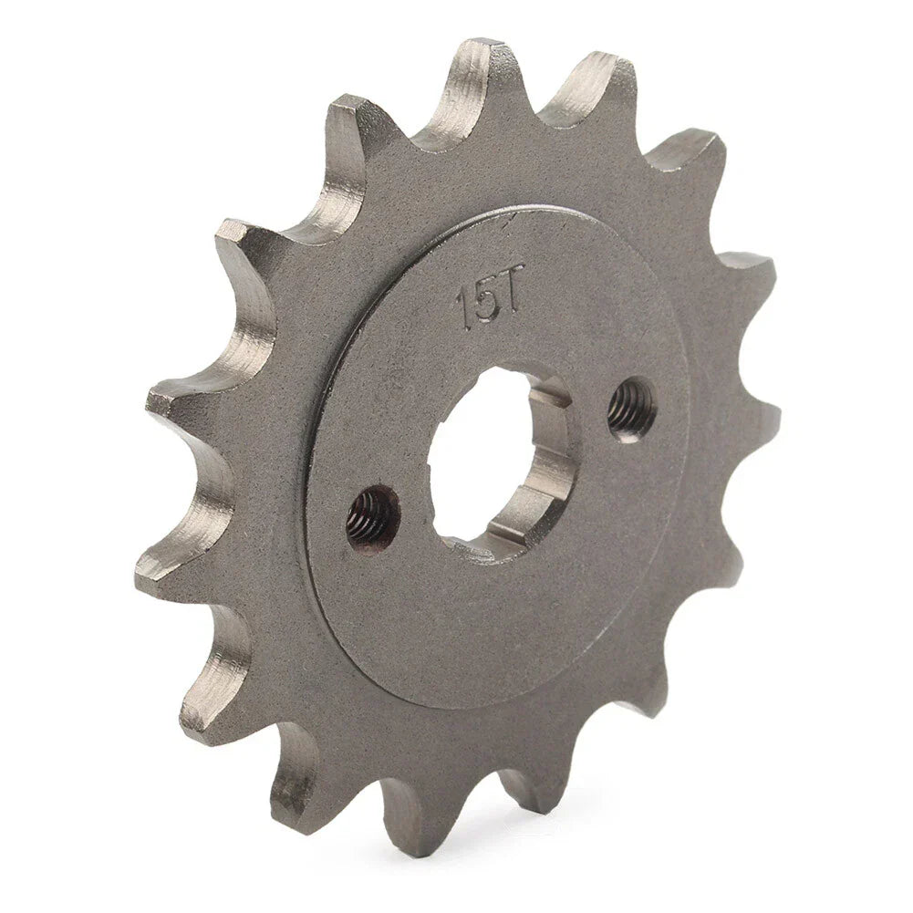 15T Front Sprocket Cog for 125cc-250cc Dirt Pit Bike ATV Go Kart