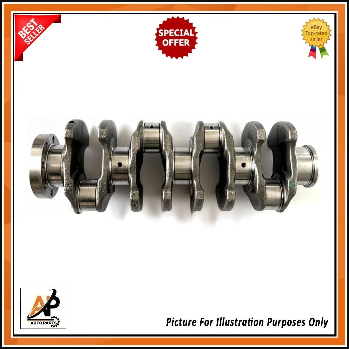 Genuine Crankshaft Replacement for Citroen Jumper 2 HDI (2006–2018)