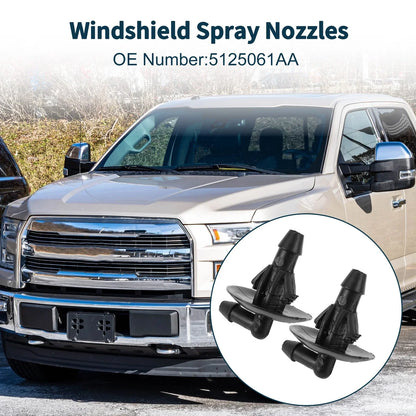Windshield Washer Nozzle & Fluid Hose for Dodge Sprinter (2002-2018)